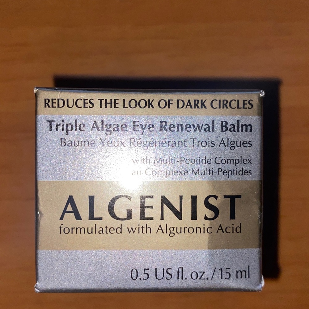 Algenist triple algae eye renewal balm with multi-peptide complex